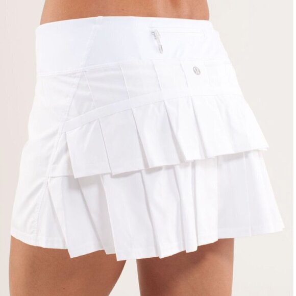 Lululemon Run: Pace Setter Skirt White - Picture 7 of 7